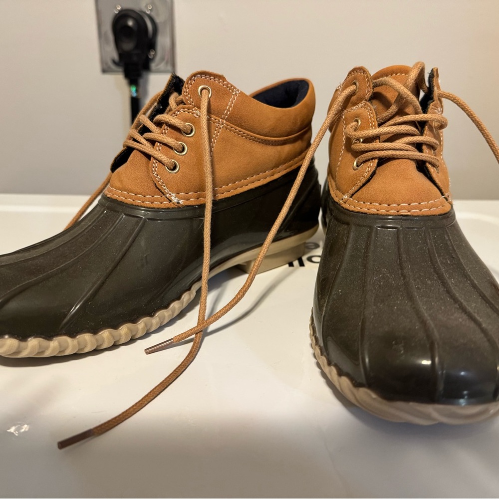 L.L. Bean Duck Boots - Brown and Black
